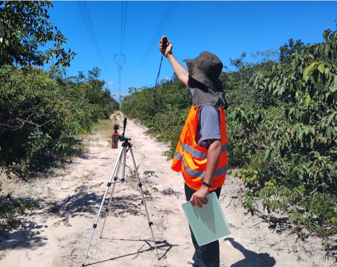 Equipe Ecoeng em campo — estudos ambientais